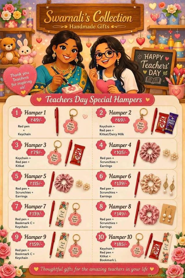 Teacher’s Day Hampers for Teachers