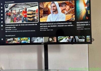 Tele LG 55 plg S-Mart TV y linda mesa de vidrio in Monterrey
