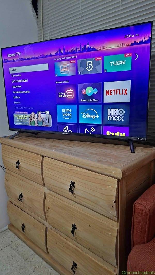 Televisor smartv roku