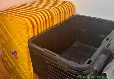 Ten 27 gallon professional grade storage box in Los Angeles