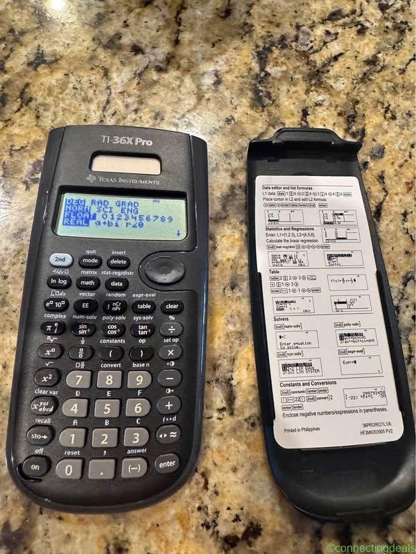 Texas instruments TI-36xpro