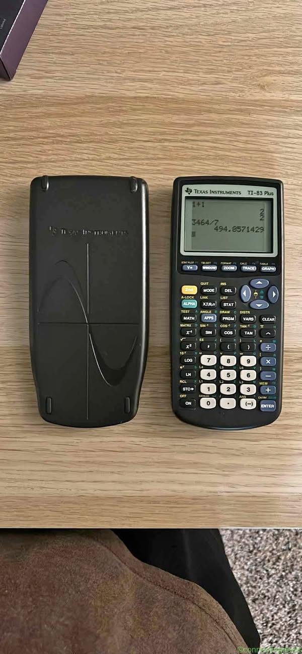 Texas Instruments TI 83 Plus Graphing Calculator