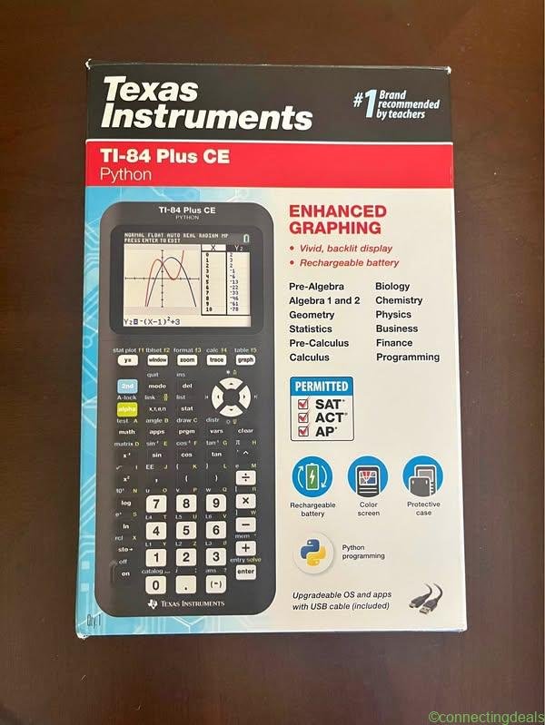 Texas Instruments TI-84 Plus CE Calculator