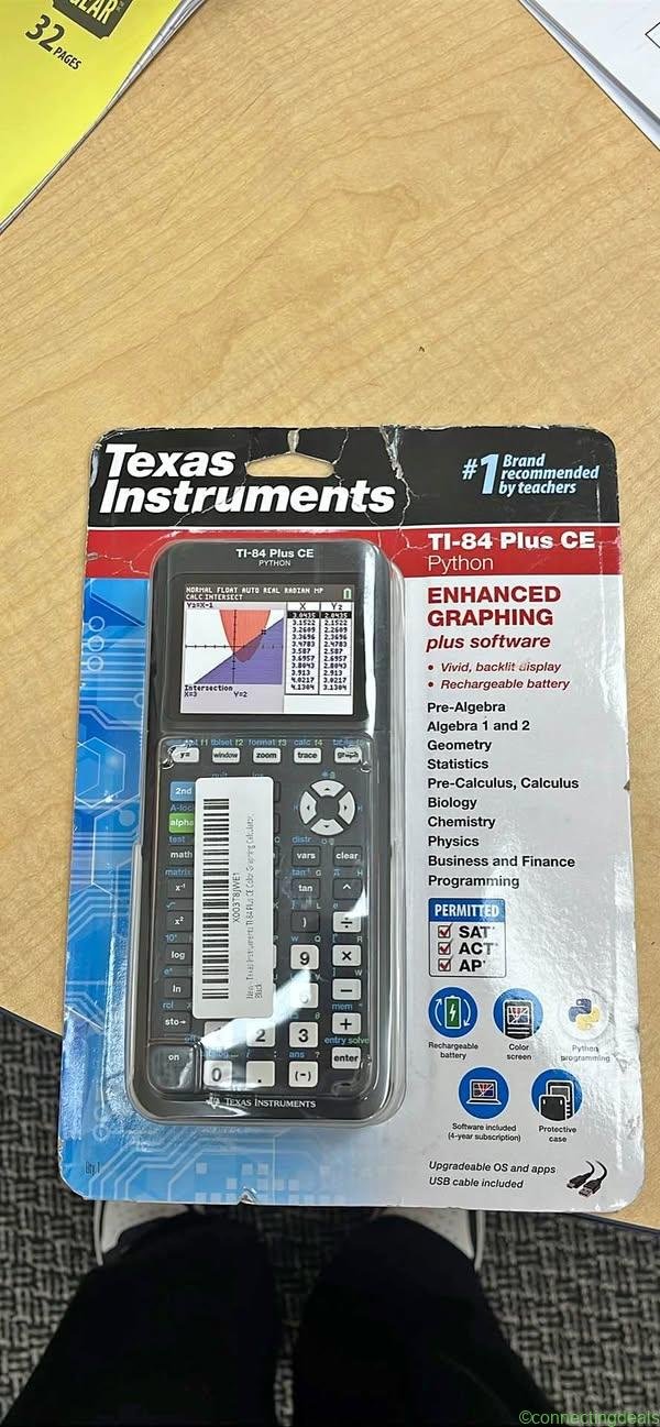 Texas Instruments TI-84 Plus CE Python Graphing