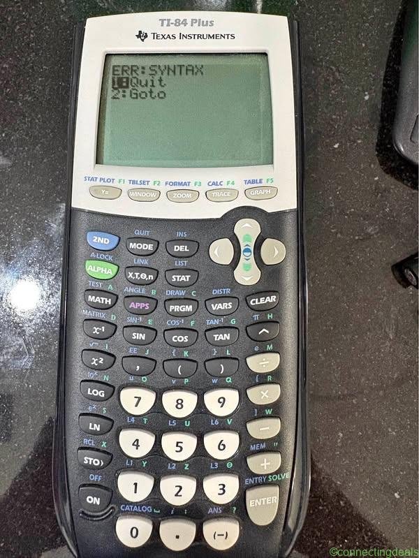 Texas Instruments TI-84 Plus Graphing Calculator