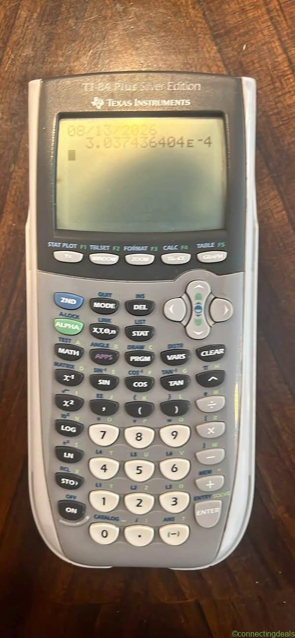 Texas Instruments TI-84 Plus Silver Edition