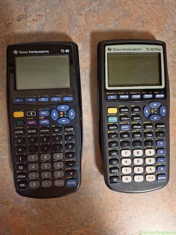 Texas Instruments TI-89 and TI-83 Plus Graphing