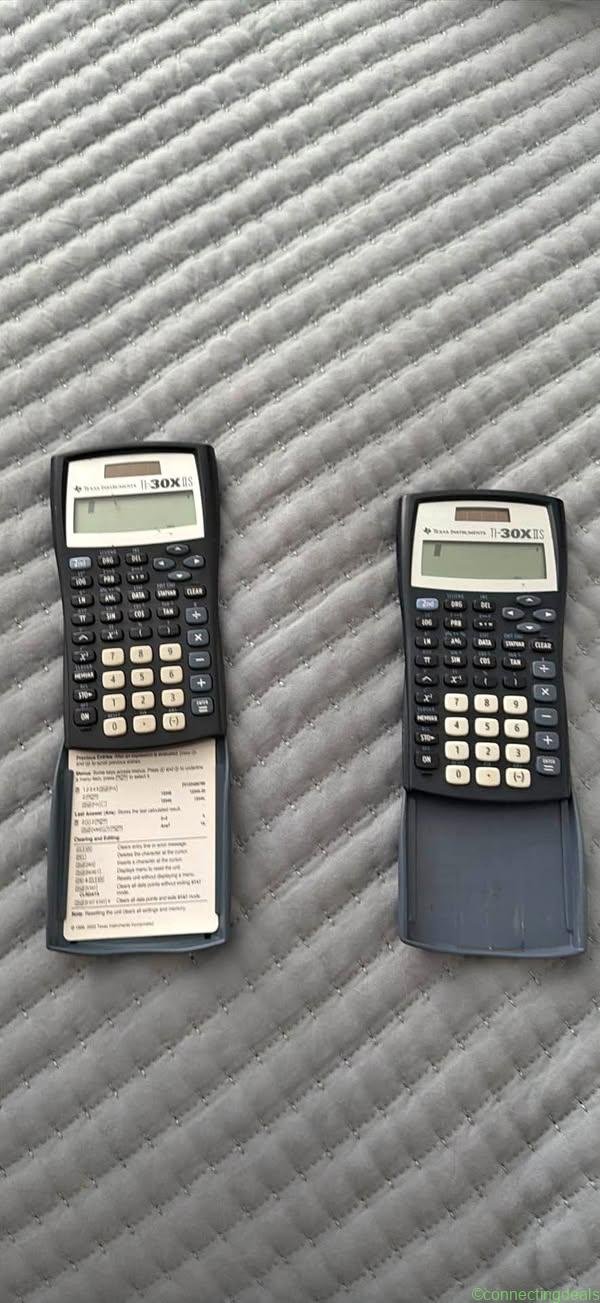 Texas Instruments TI30X IIS calculator
