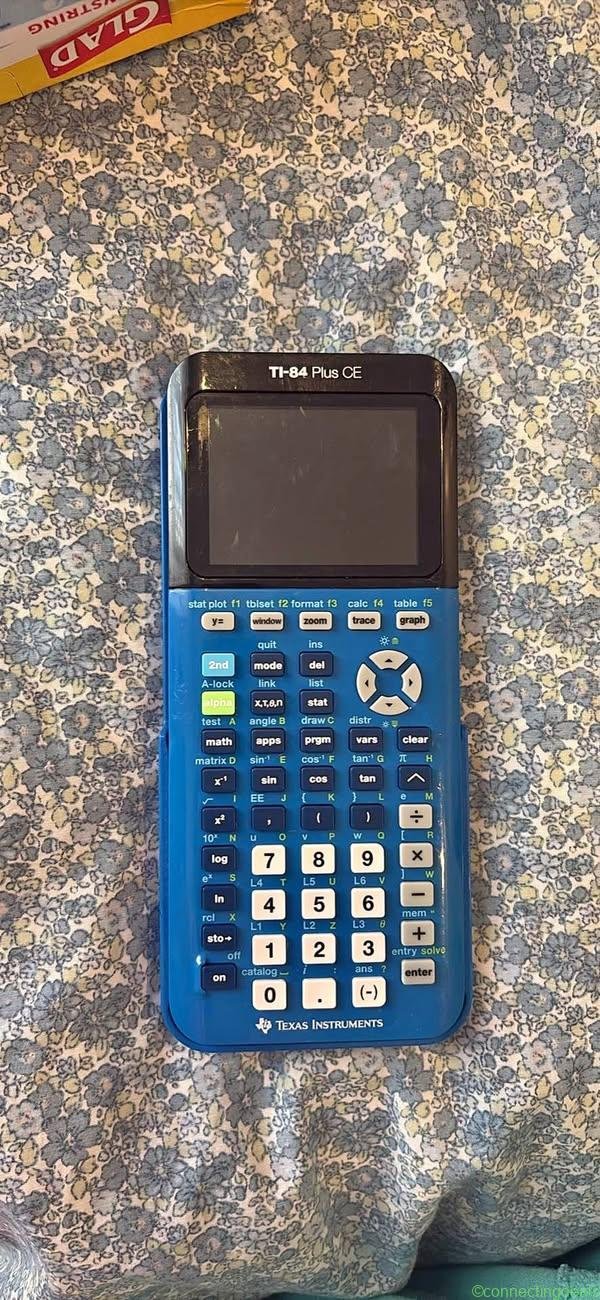 ti-84 plus ce graphing calculator
