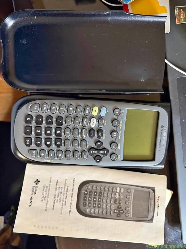TI-89 Titanium graphing calculator