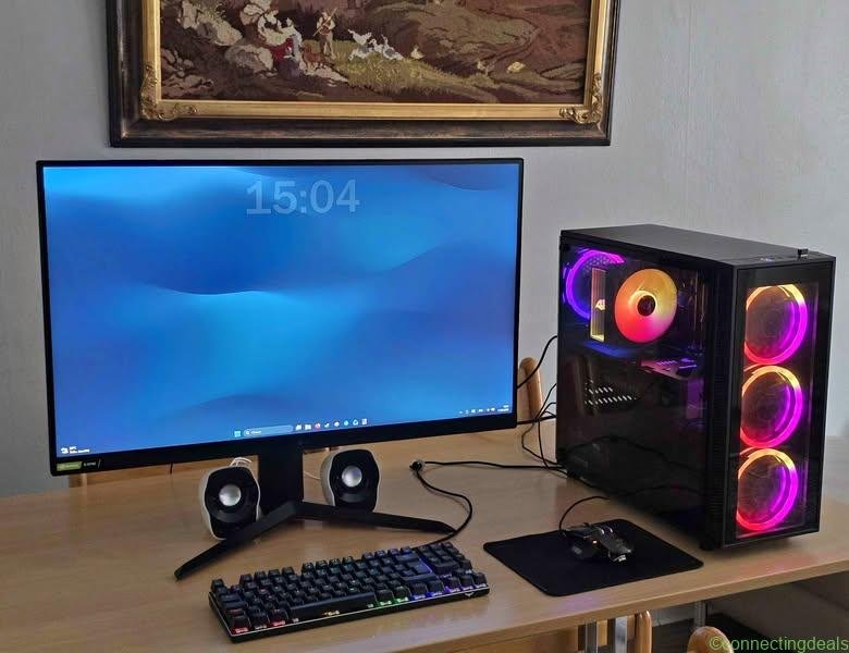 Top Gaming PC Setup (RTX 5060, R7 3800X, 2K 180Hz)