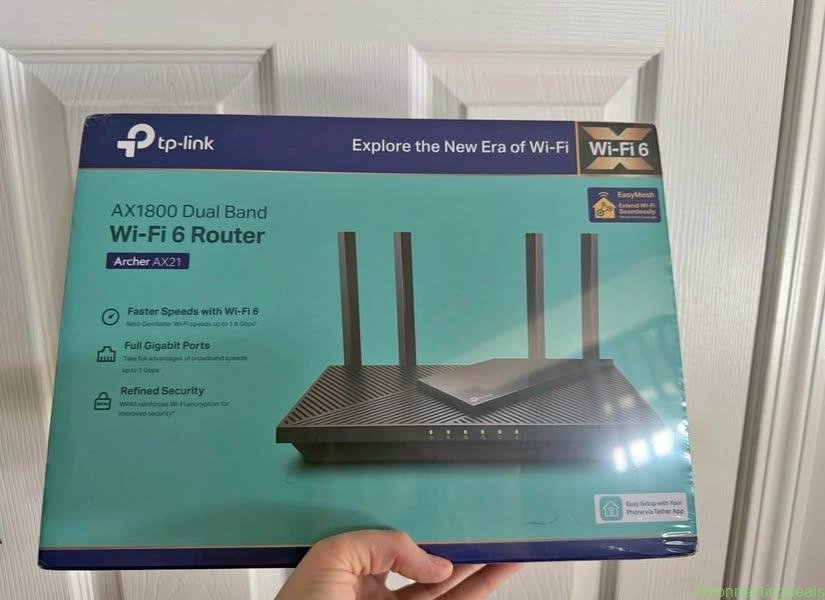 TP-Link WiFi 6 Router AX1800 Smart WiFi Router