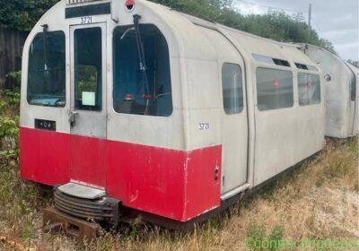 Train carriage in Liverpool