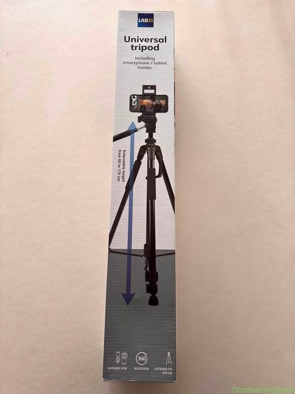 Tripod Statief (60 – 170 cm) – Universeel en