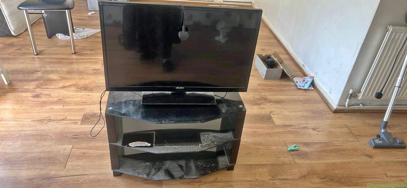 Tv and trolly