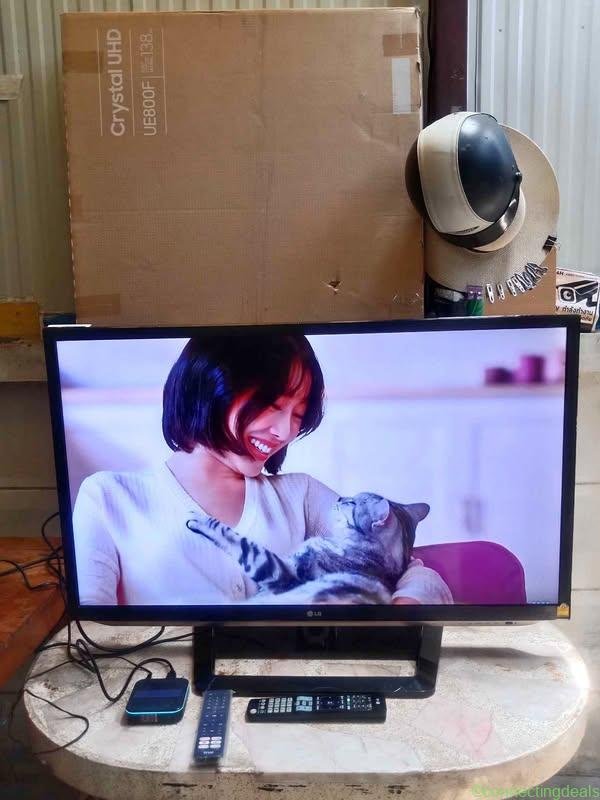 TV LG 42นิ้ว ดิจิตอล ต่อกล่อง
