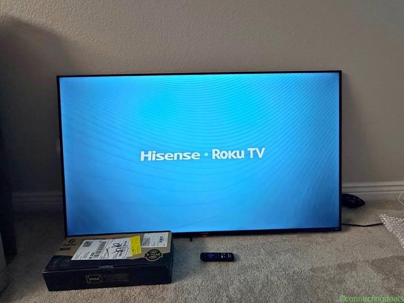 TV with Wall Mount