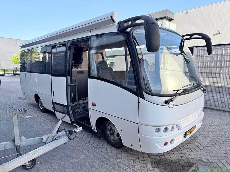 Uniek Toyota coaster optima camper project bus /