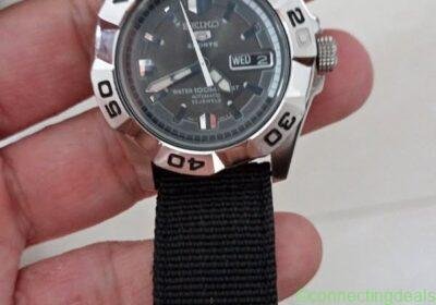 Free ad: Used Seiko 5 automatic watch in Singapore. Used Seiko 5 automatic watch in Singapore