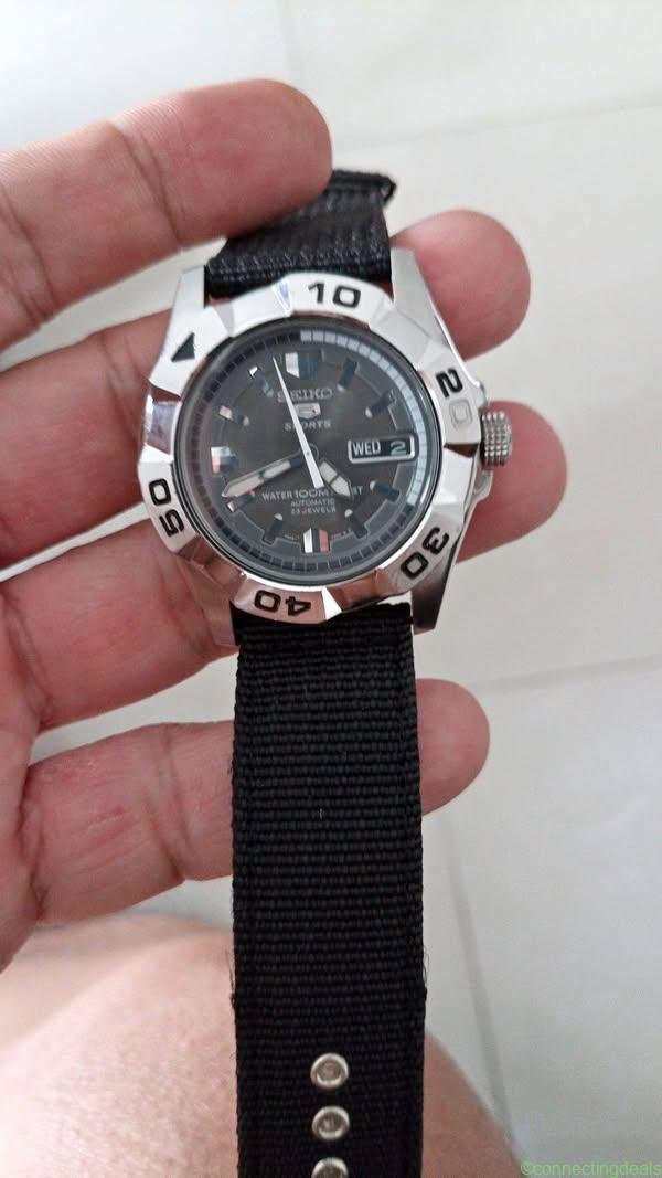 Used Seiko 5 automatic watch