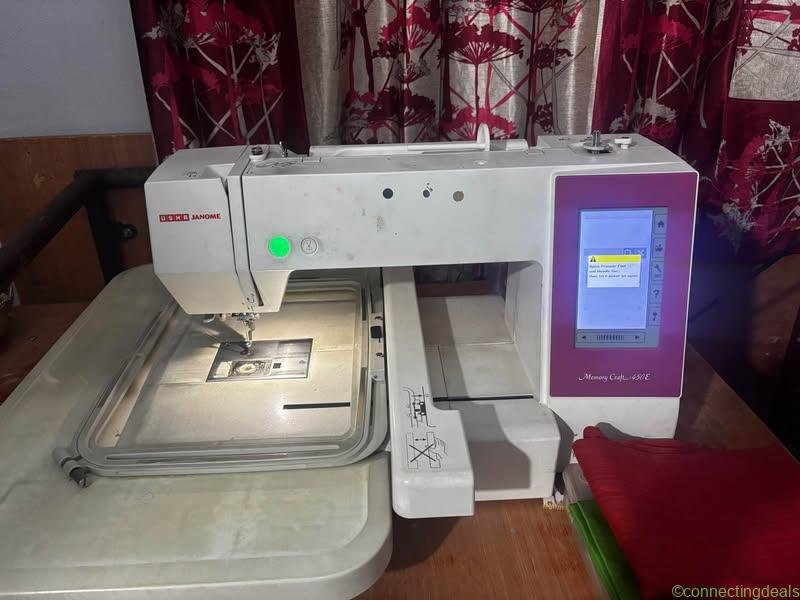Usha Memory Craft 450E Stitching & Embroidery