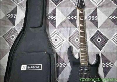Free ad: Vault rg1 solist electric guitar with baritone bag in Nizamabad. Vault rg1 solist electric guitar with baritone bag in Nizamabad