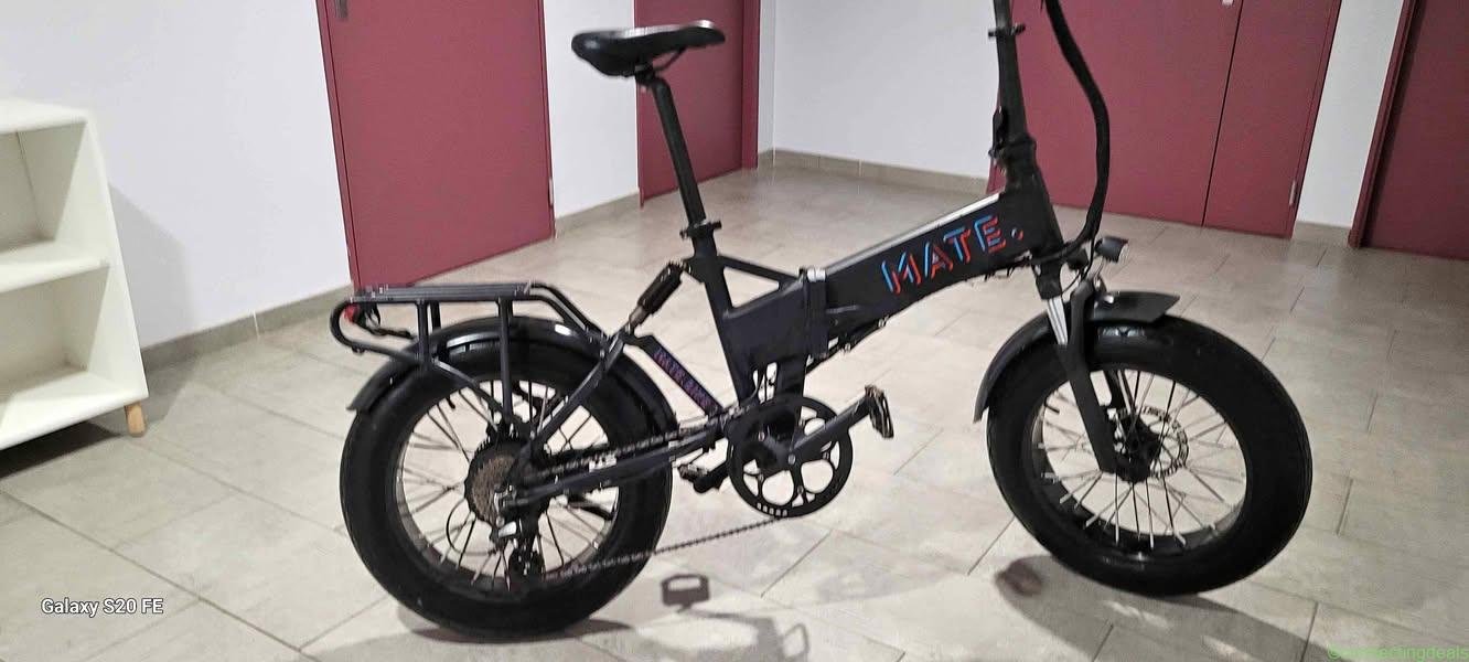 Vélo électrique pliant mate x