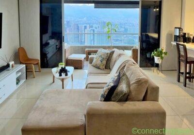 Venta de apto en Castropol 113 mts, vista definida in Medellín