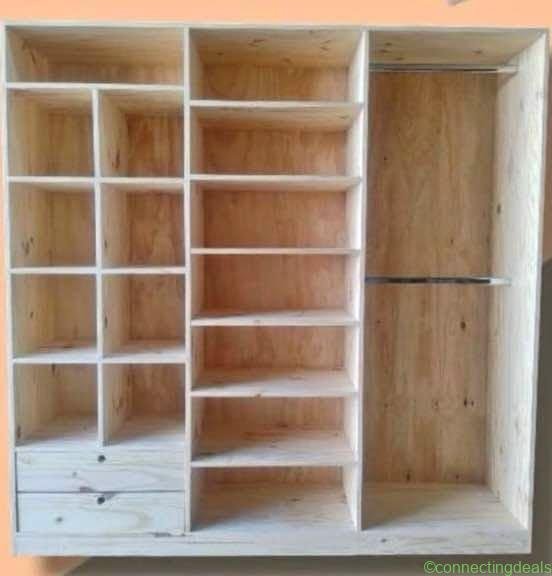 Vestidor de 180x40x180