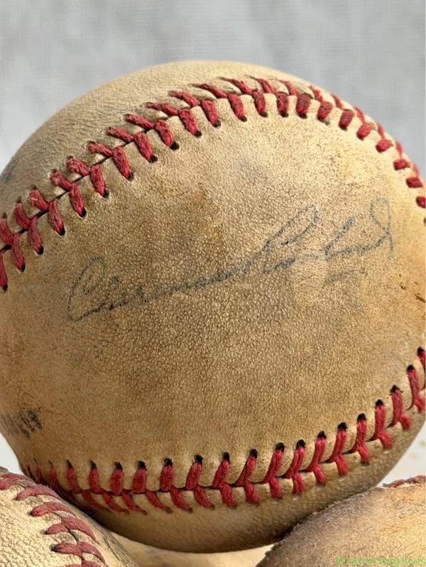 Vintage baseball balls