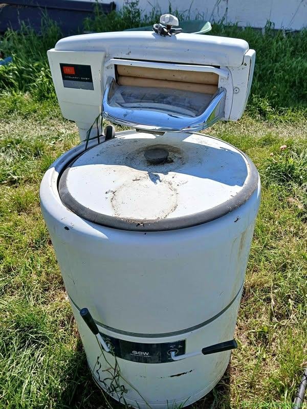 Vintage mangle washers