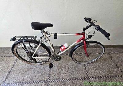 Vintage mountain bike in Brussels