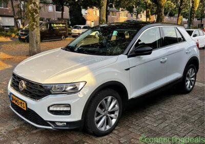 Vw T-Roc 1.0 TSI 115pk 2018 Wit, virtual cockpit, in Rotterdam