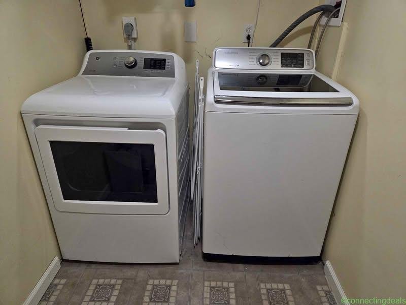 Washer and dryer
