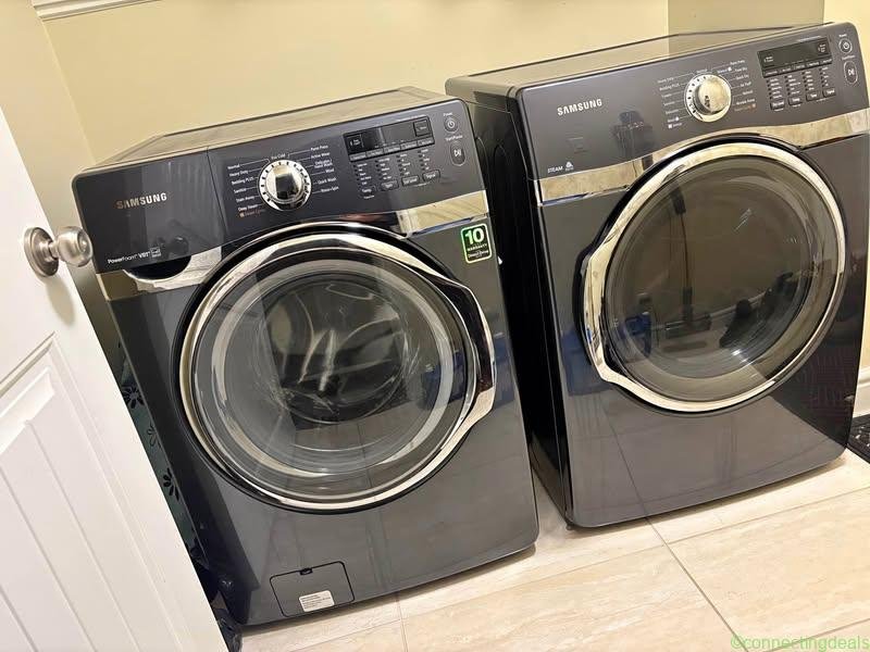 Washer and dryer