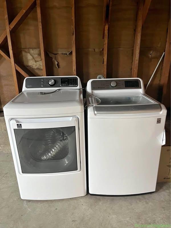 Washer and dryer