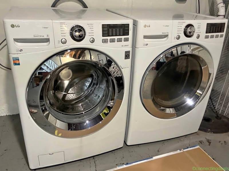 Washer and dryer set