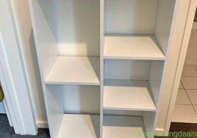 Free ad: White bookshelf in Auckland. White bookshelf in Auckland