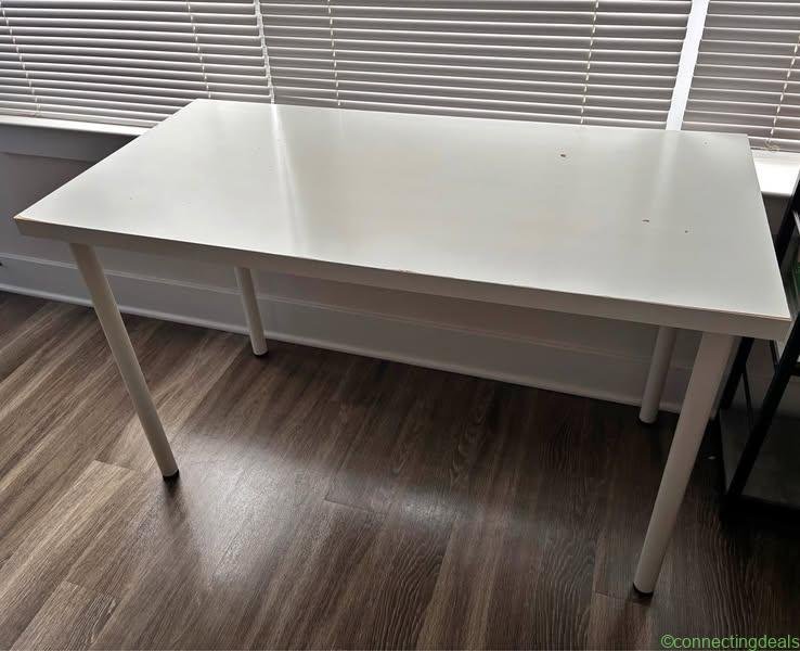 White desk