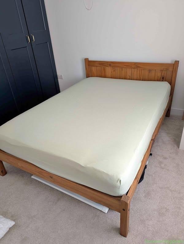 Wooden Bed Frame (without mattress)