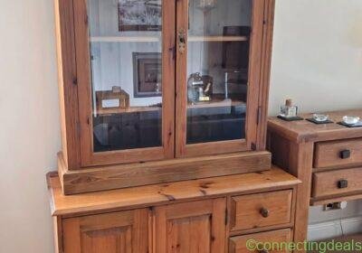 Free ad: Wooden dresser and sideboard in Birmingham. Wooden dresser and sideboard in Birmingham