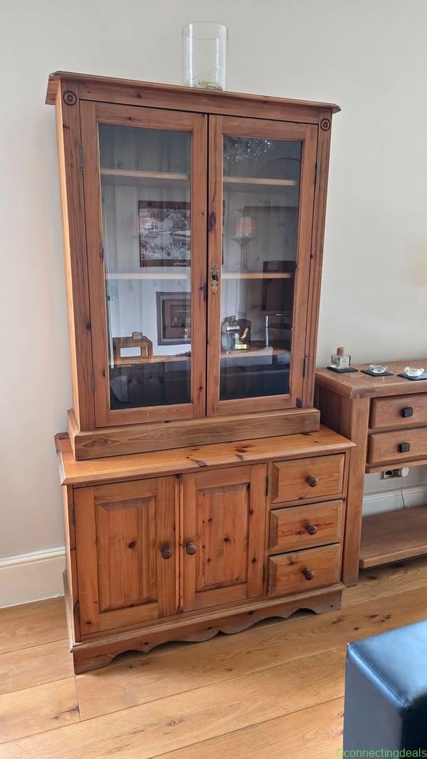 Wooden dresser and sideboard