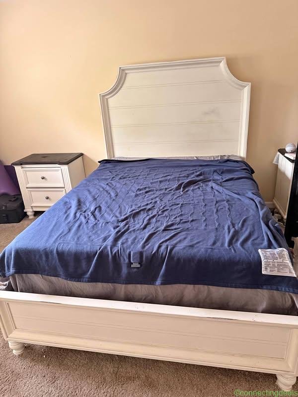 Wooden Queen size bed frame