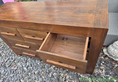 Free ad: Wooden sideboard in Manchester. Wooden sideboard in Manchester
