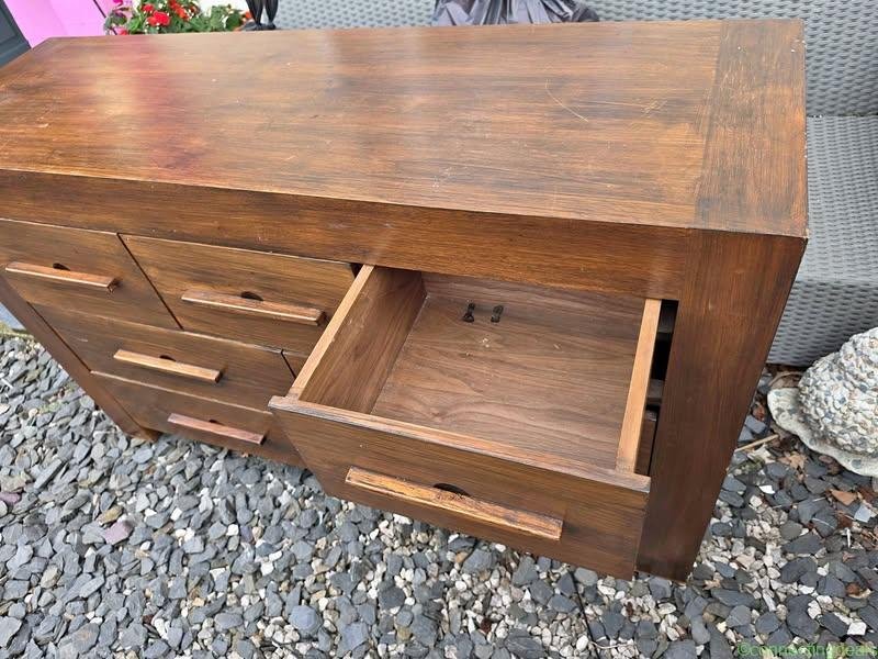Wooden sideboard