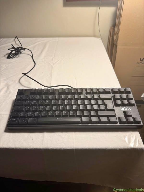 Xtrfy K4 RGB TKL gamingtangentbord