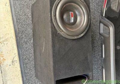 Zeroflex evo 12 inch subwoofer and box in Auckland