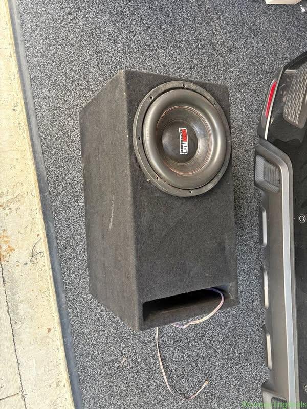 Zeroflex evo 12 inch subwoofer and box