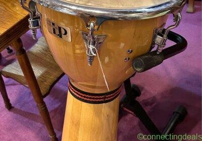 African drum with stand - Latin Percussion djembe in Colorado Springs