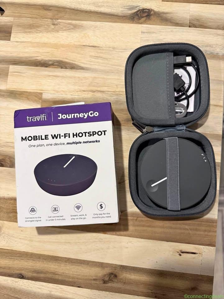 Travlfi journey go hotspot